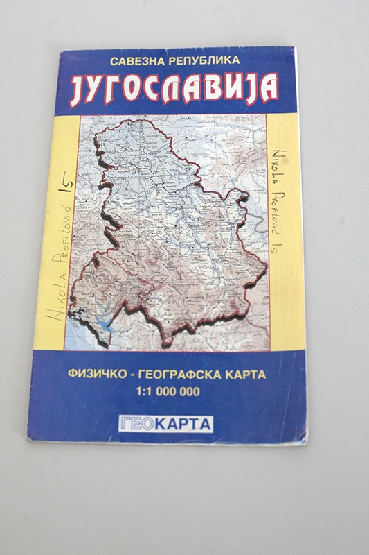 NoviPazarGeografskakartaSRJ